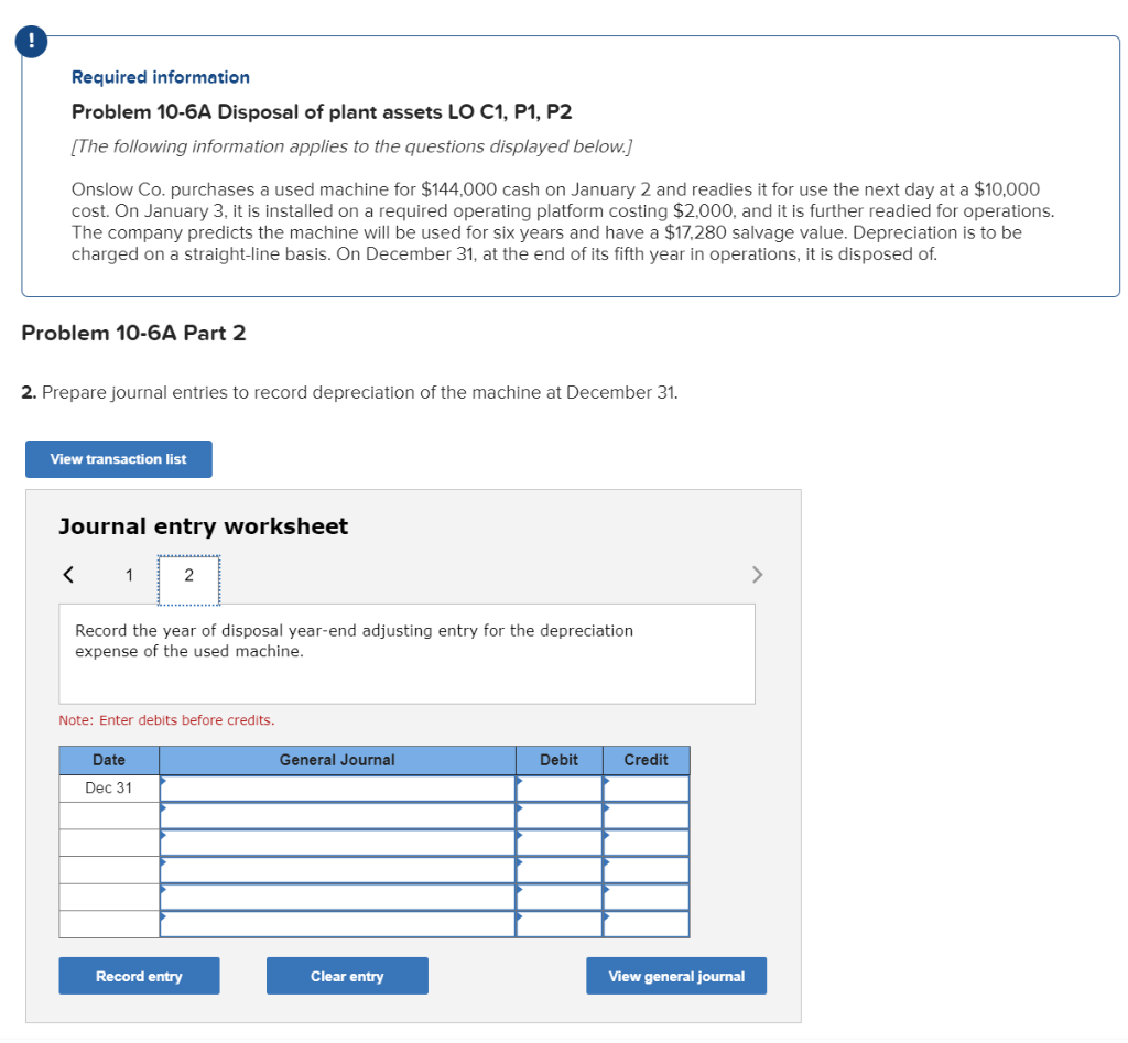 was not predicted. (The machine must not be depreciated below its estimated