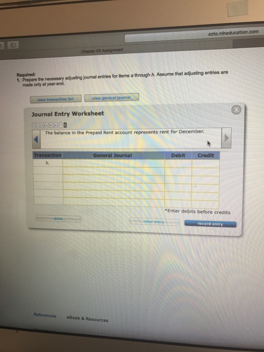 the cash was receved, the unearned Training Fees account was credited. The