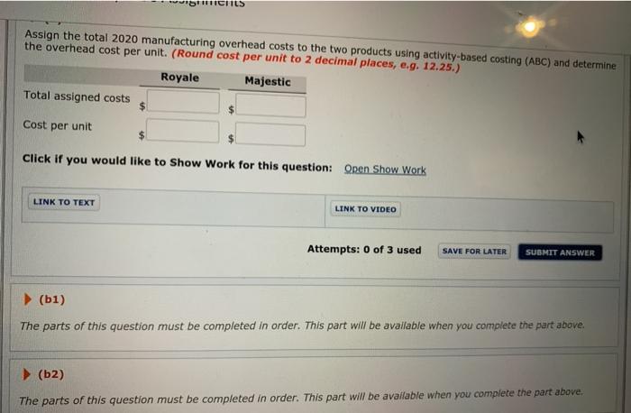 new model, the Majestic, which sells for $1,270. The production cost computed