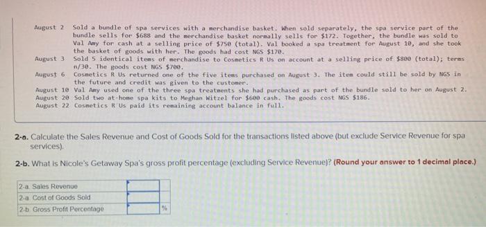 to Val mey for cash at a selling price of $750 (total).