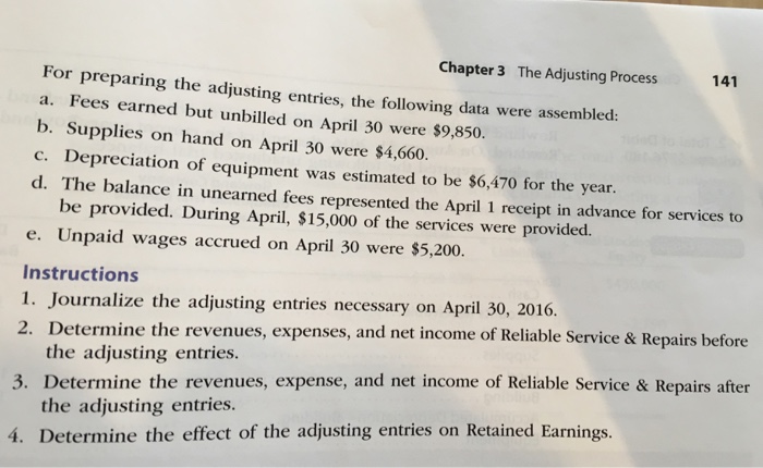 trial balance at the end of its trial balance ats Service, an