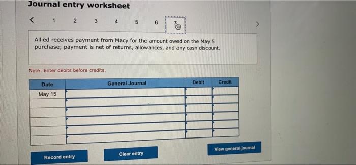 for $14 per unit invoice total: $14,000) to Nacy Co. under credit