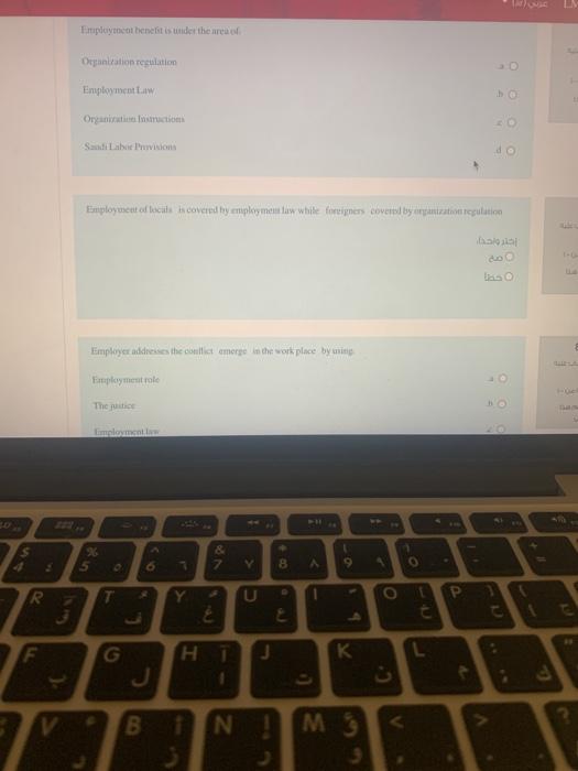 and should avoid (True or False?) True False 3 5. Employcot benefits