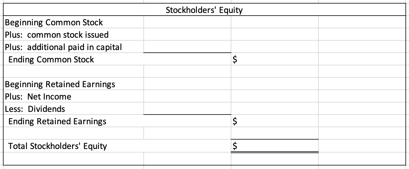 Equity" template. Year 1 Transaction List: 1. Acquired $550,000 by signing a