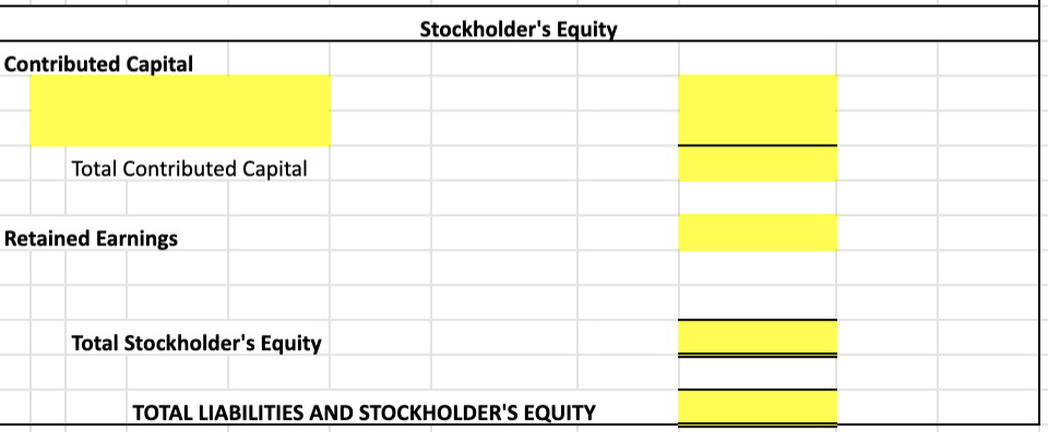 Sheet December 31, 2019 Assets Current Assets Less: Allowance for Bad Debts