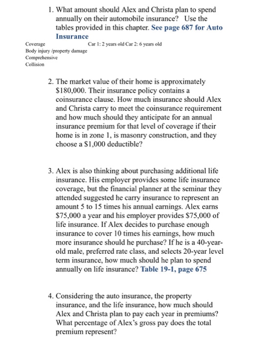 are married and have two teenage children Alex works full-time as an