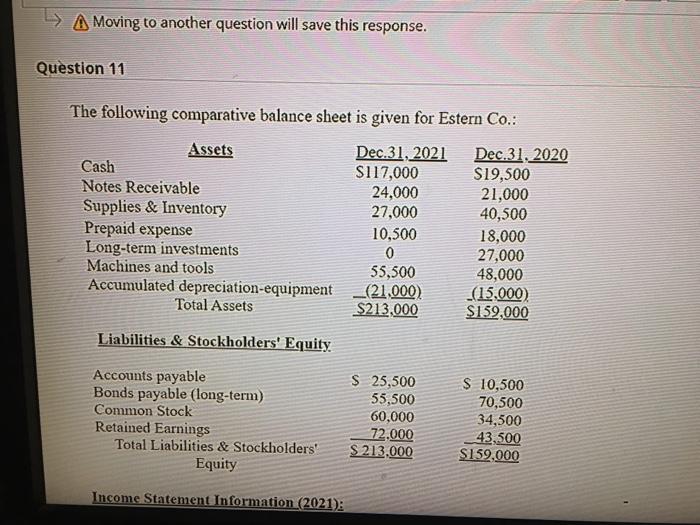 11 Please I need a correct and clear answer Moving to another