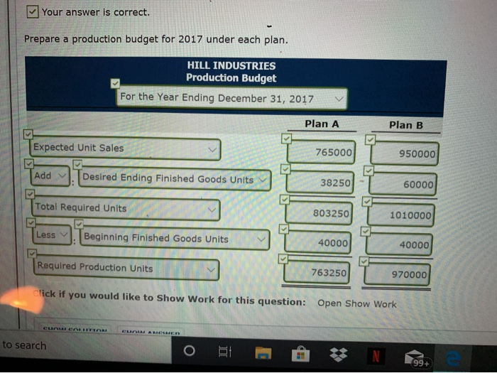 Management is considering two alternative budget plans to increase its gross profit