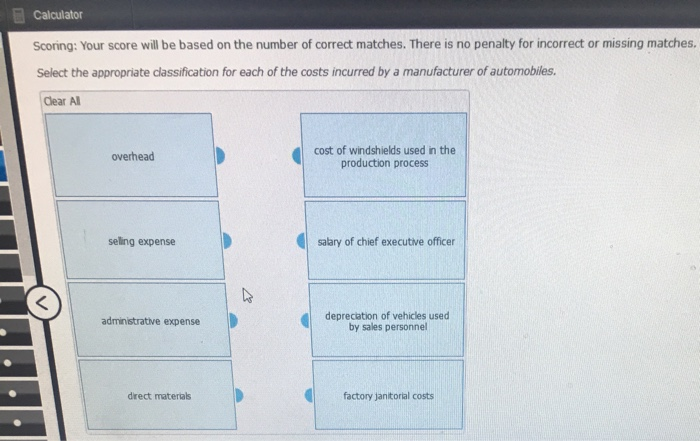  Calculator Scoring: Your score will be based on the number of