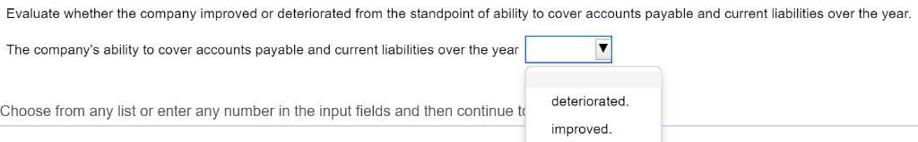 the correct liability from the list that best fits the description provided.