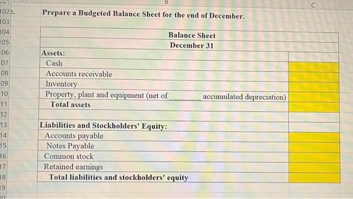 goods sold is 60% of sales. The company desires an ending merchandise