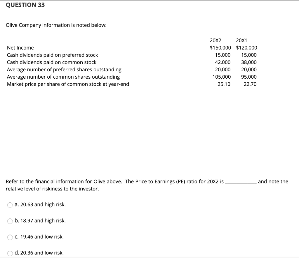 shares of the company's own common stock at $20 cash per share.