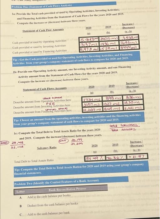 the information from the other questions and the company is Tesla. a.