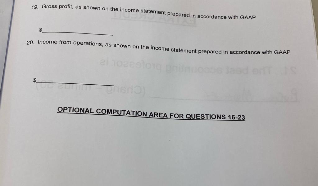 questiongi. Markoff Industich The following inventory information comes from the The following