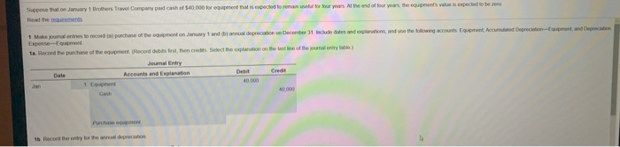 $40,000 for the expected to yours Ameend of these Experten 1a. Record