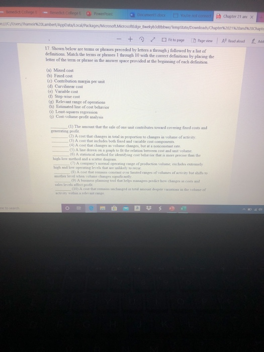  - Benedict College - Benedict Colleget PowerPoint Docum e o Youre