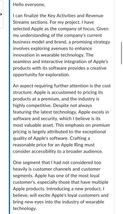 to replay to, In your response to two peers, address the following: