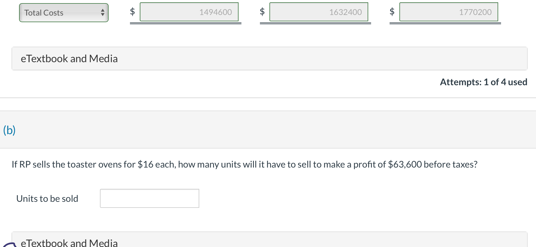 RP wants to begin using a flexible budgeting system, rather than using