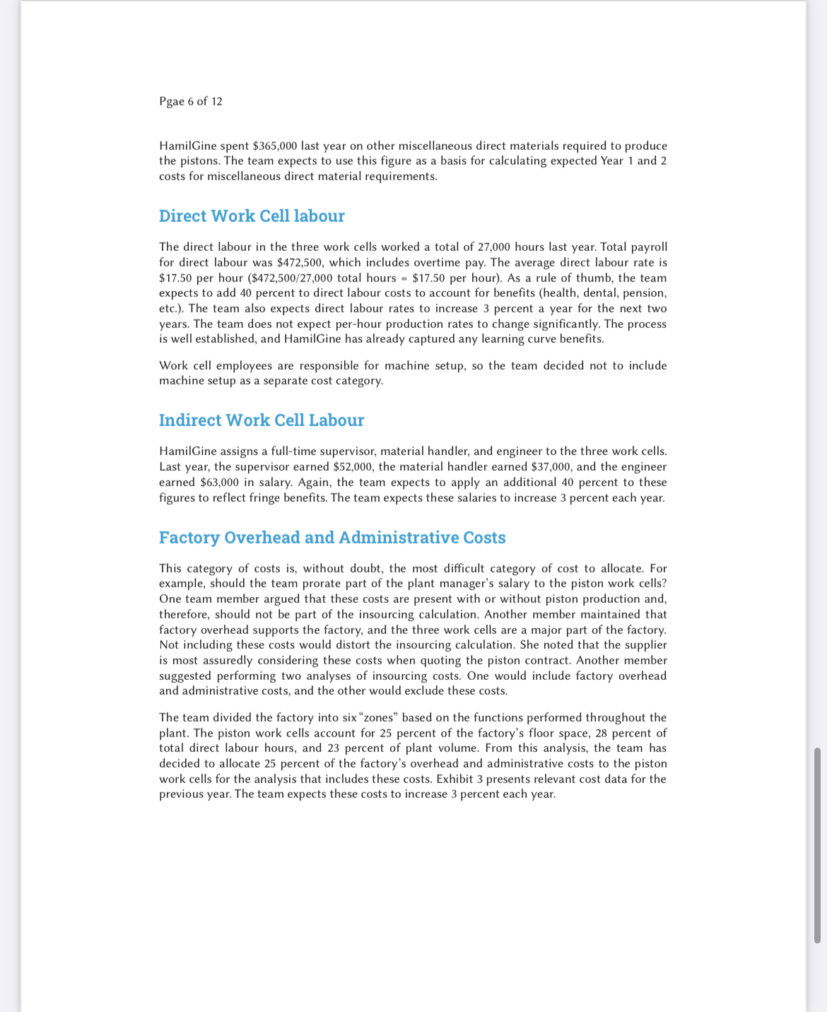 between insourcing/outsourcing and competitiveness, organizations must consider many variables when considering an