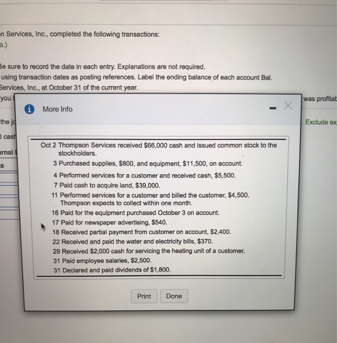 correctly please P2-63A (similar to EQuestion Help During the first month of