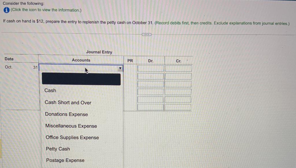 all the same as in pic 2 Consider the following: 1) (Click
