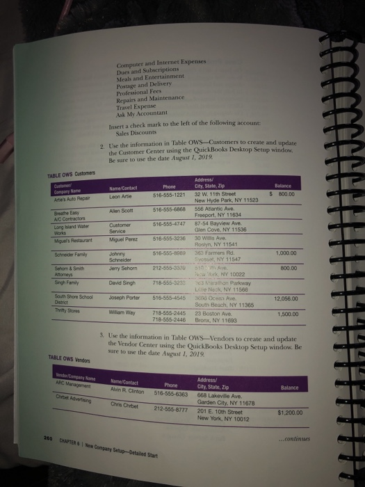 Olivia's Web Solutions In the first month of business, Olivia set up