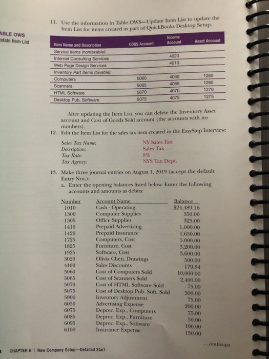and July Olivia recorded the financial activities using a manual accounting On