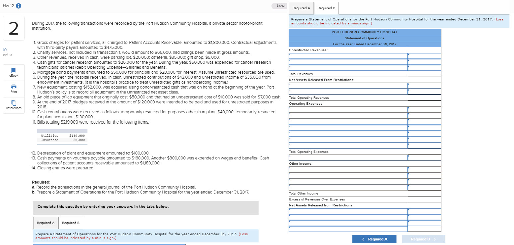  PLEASE ANSWER PART B - USING THE FORMAT TABLE FOR THE