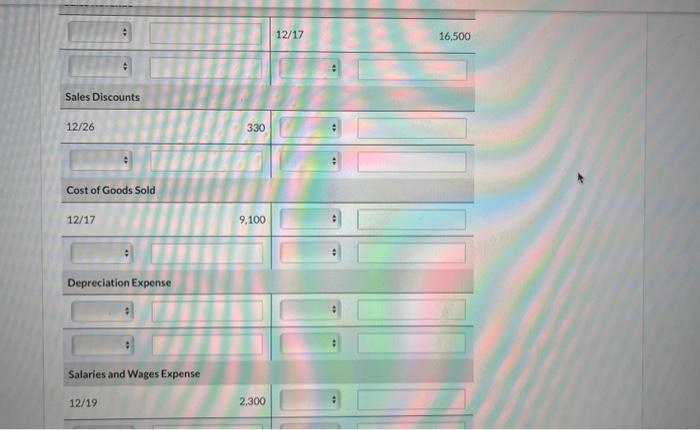 in payment of account (no discount allowed). 12 Purchased merchandise on account