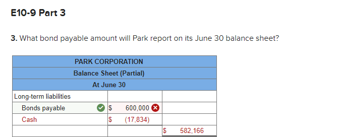 Required information E10-9 (Static) (Chapter Supplement) Recording and Reporting a Bond Issued