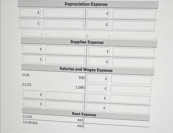 account worth $940 and billed customers. 29 Received $820 from customers for