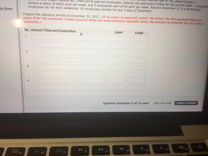 Prepaid Insurance $18,864. The company has separate insurance policies on its A