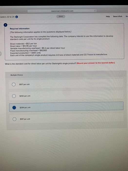 (The following information applies to the questions displayed below) The Starbright Corporation