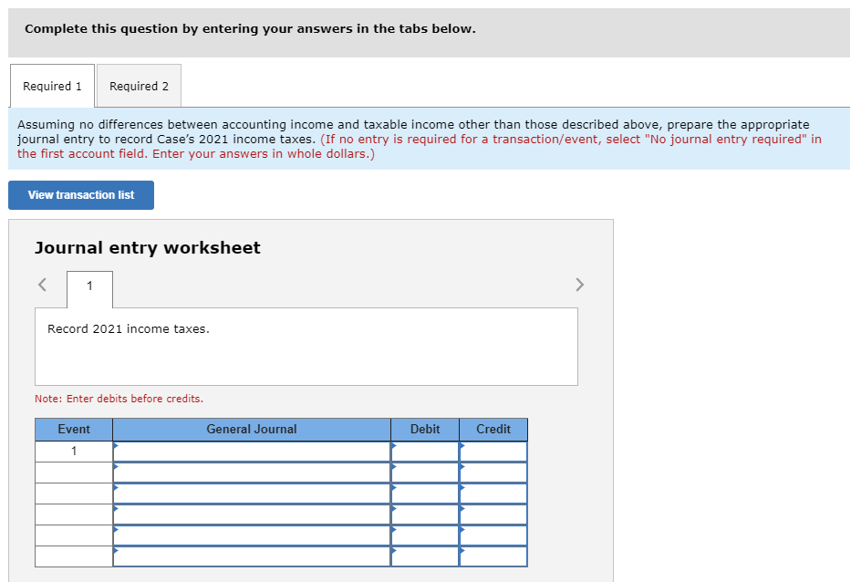 Exercise 16-29 (Algo) Multiple differences; multiple tax rates [LO16-2, 16-3, 16-5, 16-6]