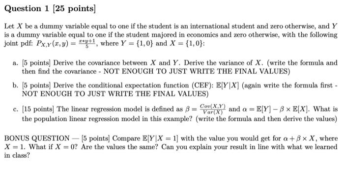 variable equal to one if the student is an international student and