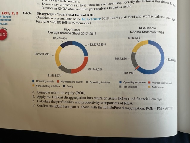 I need help with E4-34 I'm stuck please. Thank you c. Discuss