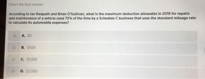 which of the following statements is correct regarding the capital asset limitation