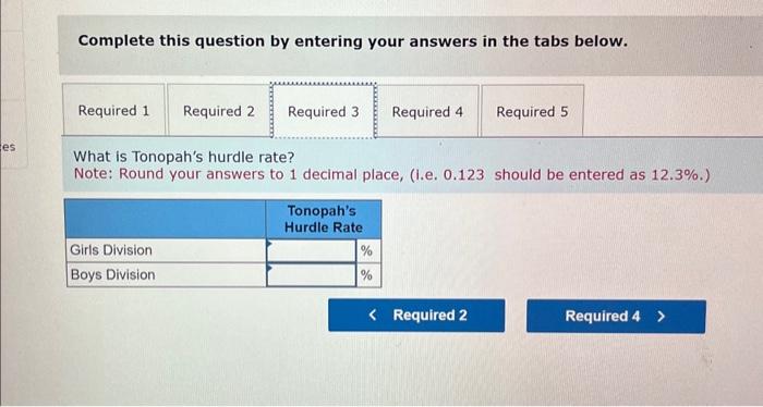 categorizes its operations into two divisions: Girls and Boys. Required: 1. Without
