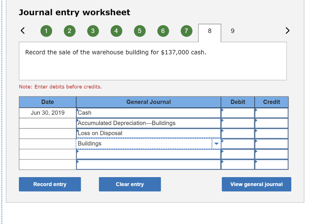 Journal Debit Credit Depreciation Expense Amortization Expense Accumulated Depreciation Buildings Accumulated Depreciation-Equipment