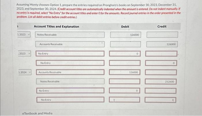 and was unable to pay its $126,000 account payable to Pronghorn Corp.