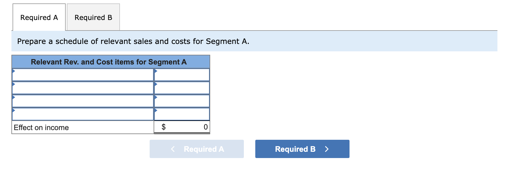 Segment elimination decision LO 6-4 Solomon Company operates three segments. Income statements
