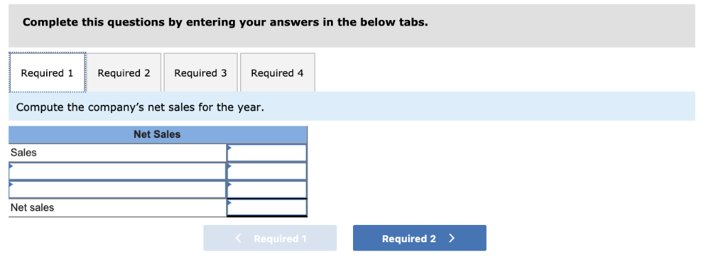 Problem 5-3A Computing merchandising amounts and formatting income statements LO C2, P4