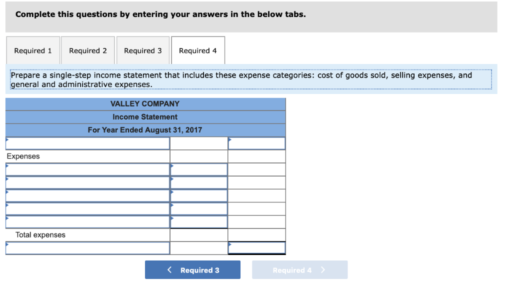 liabilities $ 43,890 K. Valley, Capital 125,585 K. Valley, Withdrawals 8,000 Sales