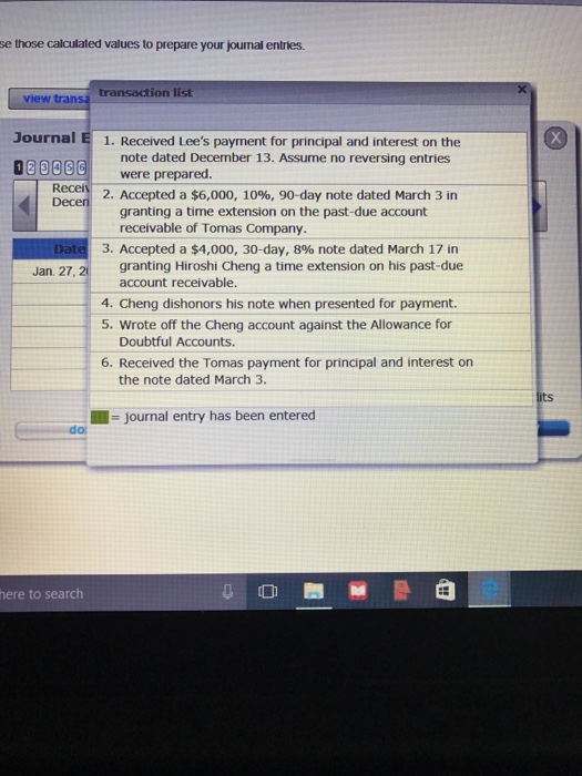 day, 10% note dated December 13 in granting Miranda Lee a time