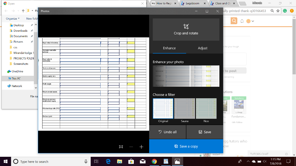 (al on credit) Cost of goods sold Gross margin 02:49:45 207000 212,000