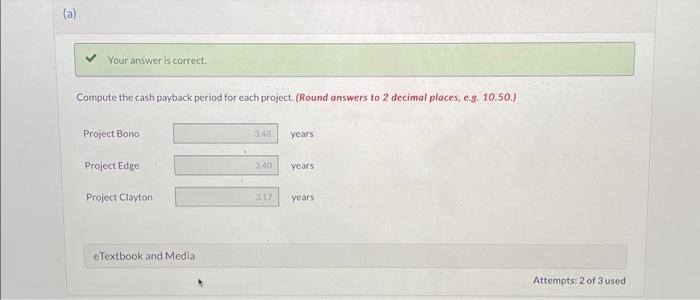 0 decimal places, e.s. 125. If the net present value is negative,