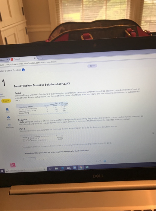  Please Help nect.hem pter 6 Serial Probiem Serial Problem Business Solutions