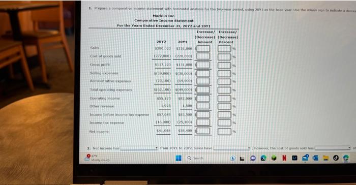 dabloons, please !! 1 tsrigertal arialyite of inceme itaterment Macktin Inc. Marklies