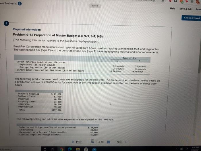  ew Problems Seved Help Save & Exit Sub Check my work
