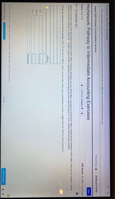  Do Homework - Ahmad Omar - Microsoft Edge https://www.math.com/Student Player Homeworkspathomeword=566106167Aquestion
